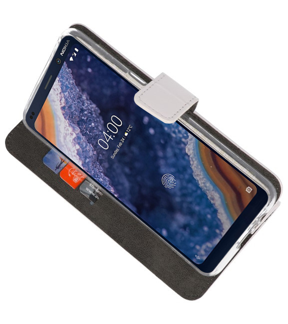 Veske Tasker Etui til Nokia 9 PureView White