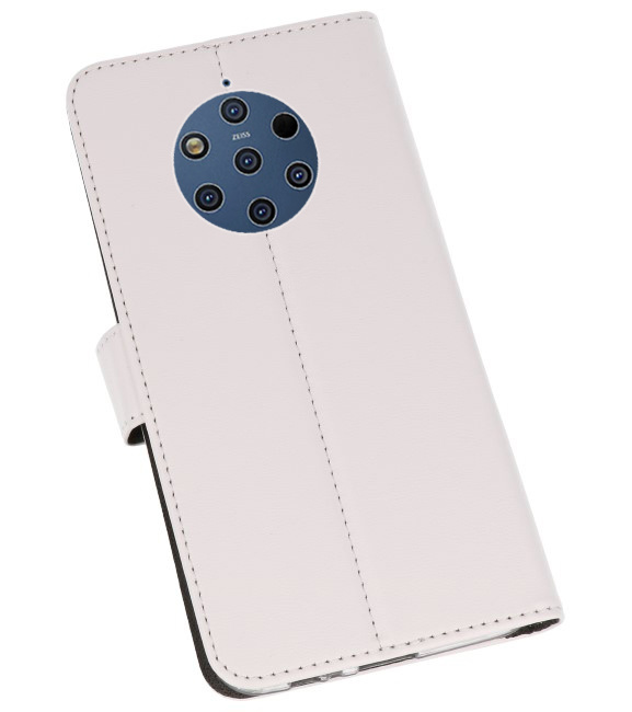 Custodia a Portafoglio per Nokia 9 PureView Bianco