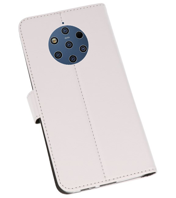 Wallet Cases Hülle für Nokia 9 PureView White