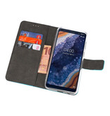 Funda Cartera Funda para Nokia 9 PureView Azul