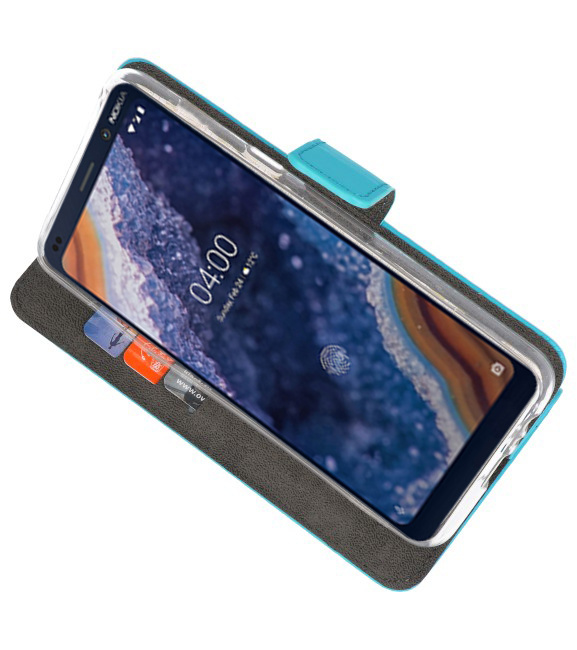 Wallet Cases Case for Nokia 9 PureView Blue