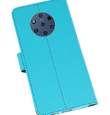 Wallet Cases Hülle für Nokia 9 PureView Blue