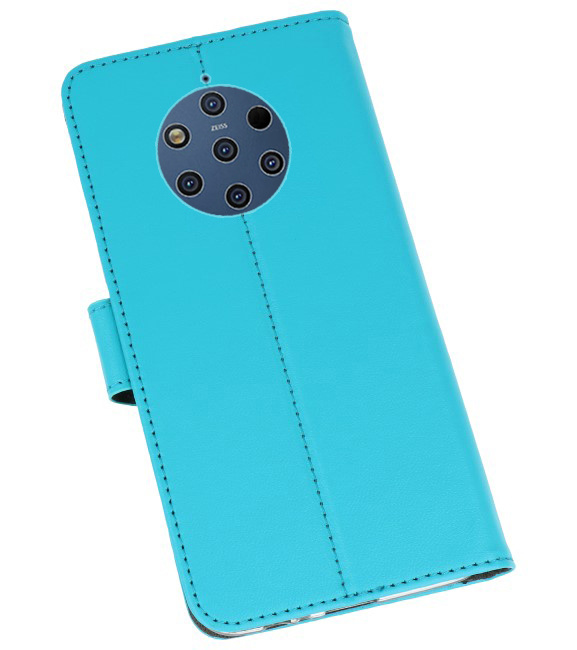 Wallet Cases Hülle für Nokia 9 PureView Blue