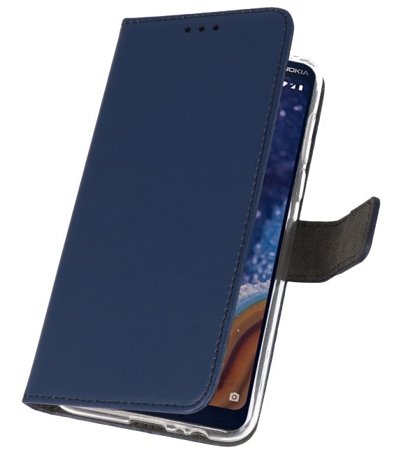 Wallet Cases Hülle für Nokia 9 PureView Navy