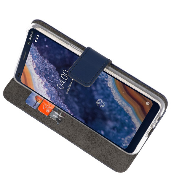 Wallet Cases Hülle für Nokia 9 PureView Navy