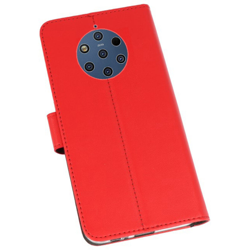 Etuis portefeuille Etui pour Nokia 9 PureView Rouge