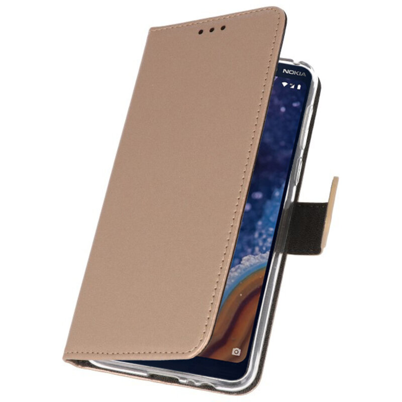 Etuis portefeuille Etui pour Nokia 9 PureView Gold