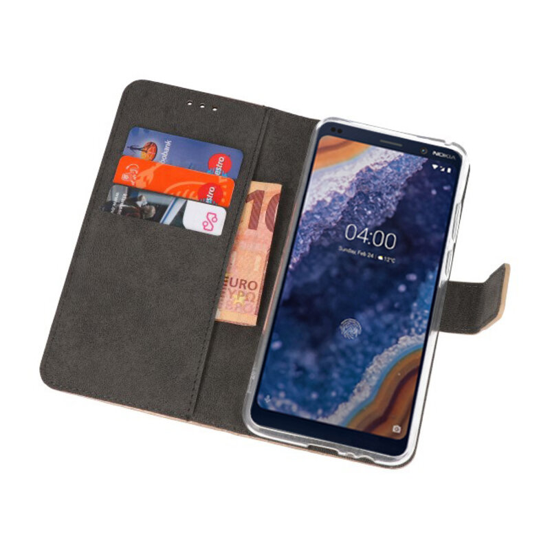 Etuis portefeuille Etui pour Nokia 9 PureView Gold