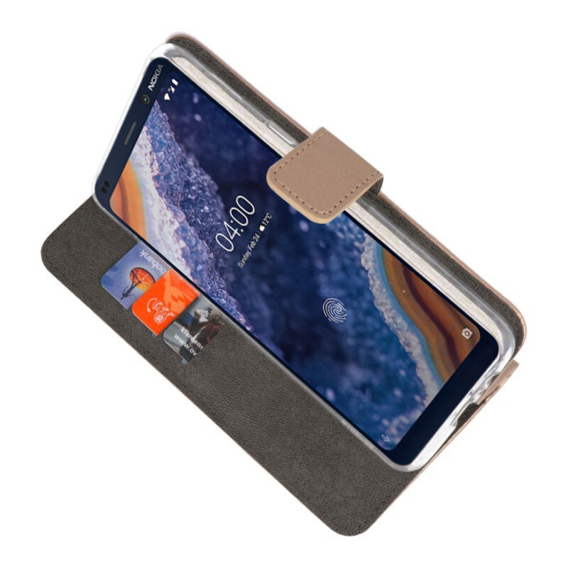 Etuis portefeuille Etui pour Nokia 9 PureView Gold