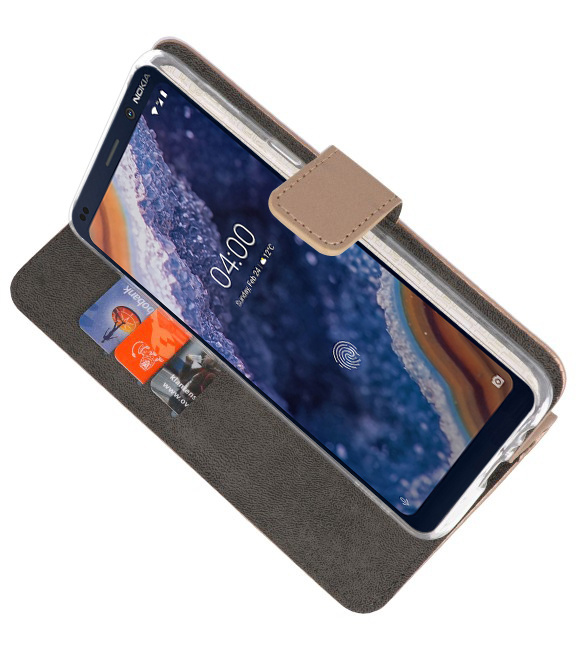 Wallet Cases Case for Nokia 9 PureView Gold