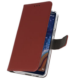 Custodia a Portafoglio per Nokia 9 PureView Marrone