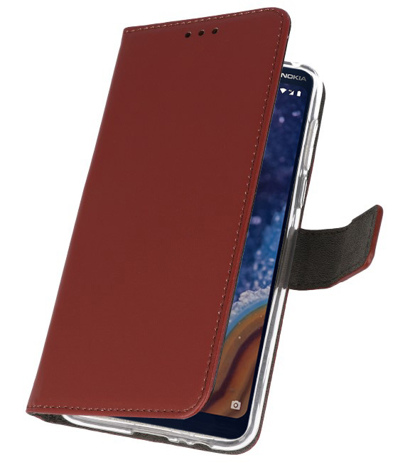 Custodia a Portafoglio per Nokia 9 PureView Marrone