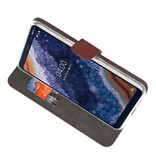 Etuis portefeuille Etui pour Nokia 9 PureView Brown