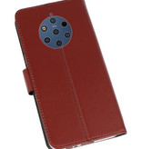 Wallet Cases Hülle für Nokia 9 PureView Brown