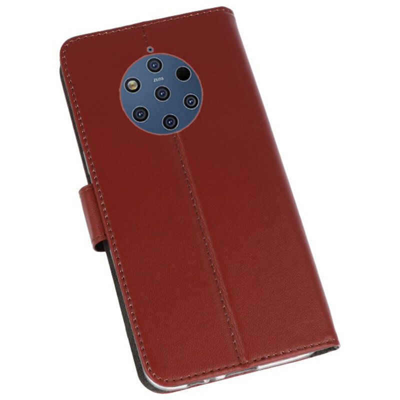 Etuis portefeuille Etui pour Nokia 9 PureView Brown
