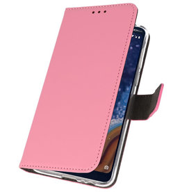 Custodia a Portafoglio per Nokia 9 PureView Rosa