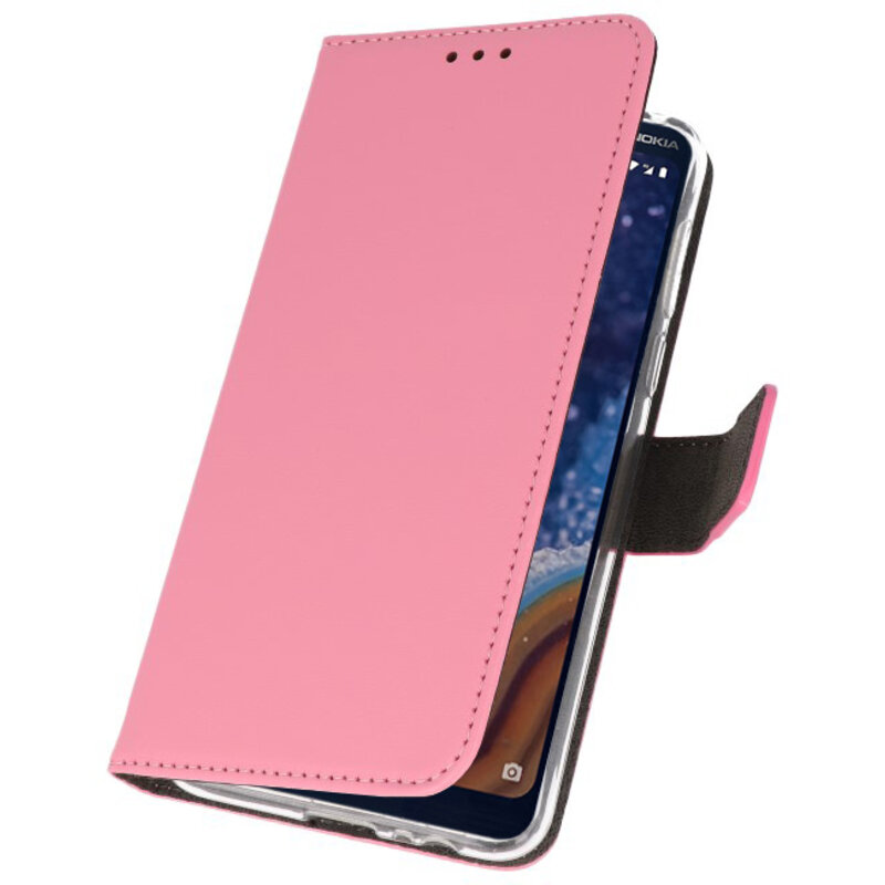 Funda Cartera para Nokia 9 PureView Pink