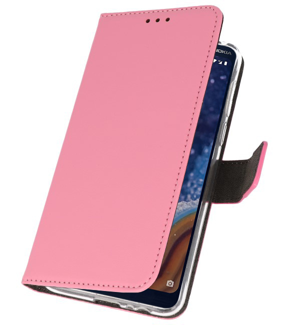 Etuis portefeuille Etui pour Nokia 9 PureView Pink