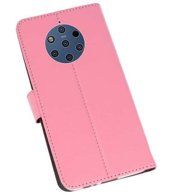 Funda Cartera para Nokia 9 PureView Pink