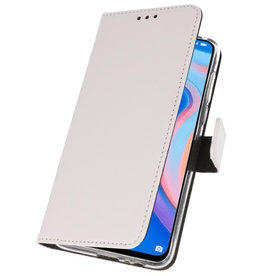 Custodia a portafoglio per Huawei P Smart Z White