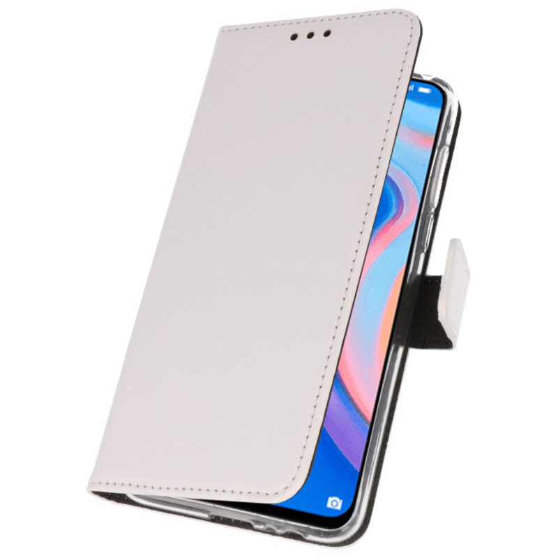 Custodia a portafoglio per Huawei P Smart Z White