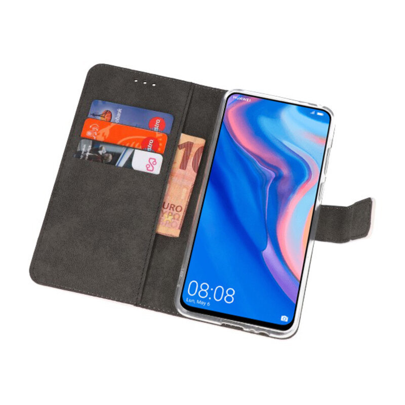 Custodia a portafoglio per Huawei P Smart Z White