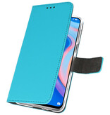 Wallet Cases Hülle für Huawei P Smart Z Blue