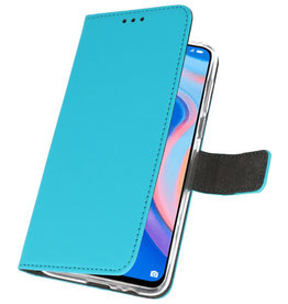 Custodia a Portafoglio per Huawei P Smart Z Blue