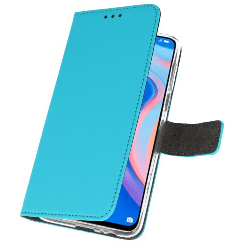 Wallet Cases Hülle für Huawei P Smart Z Blue