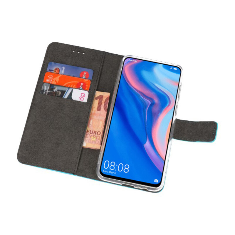 Wallet Cases Hülle für Huawei P Smart Z Blue