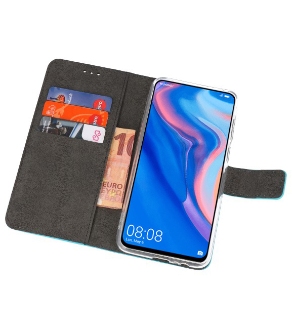 Custodia a Portafoglio per Huawei P Smart Z Blue