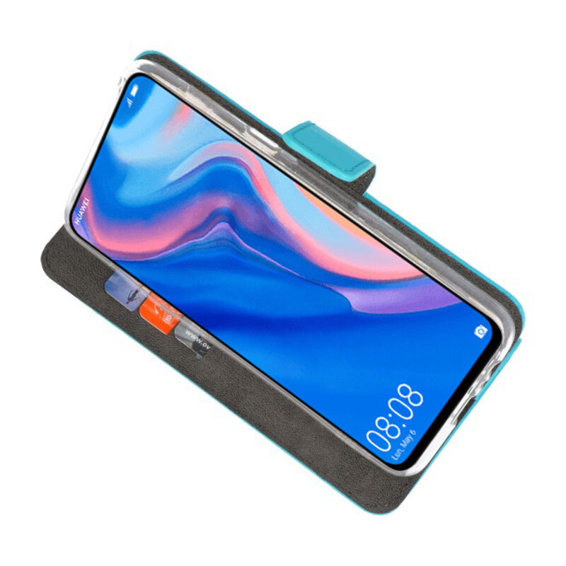 Wallet Cases Hülle für Huawei P Smart Z Blue