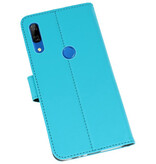 Wallet Cases Hülle für Huawei P Smart Z Blue