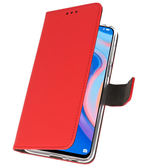 Wallet Cases Hülle für Huawei P Smart Z Red