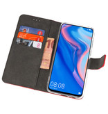 Etuis portefeuille Etui pour Huawei P Smart Z Rouge