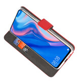 Wallet Cases Hülle für Huawei P Smart Z Red