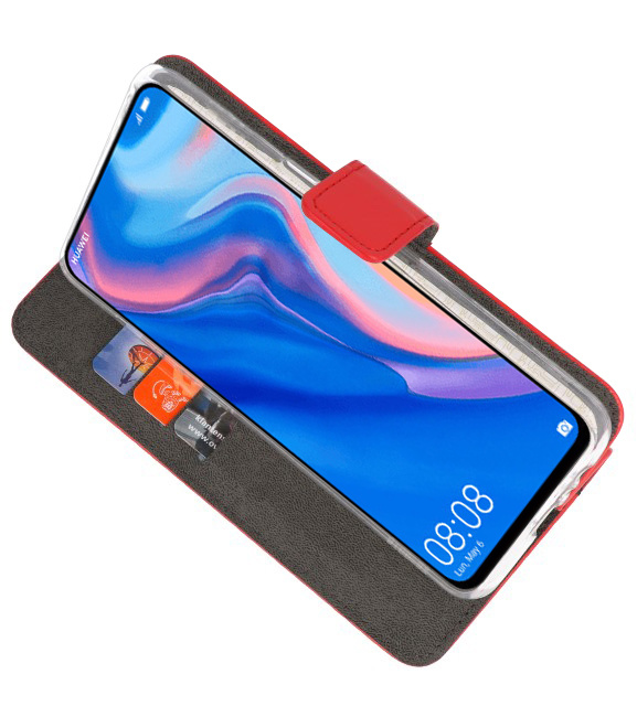 Wallet Cases Case for Huawei P Smart Z Red