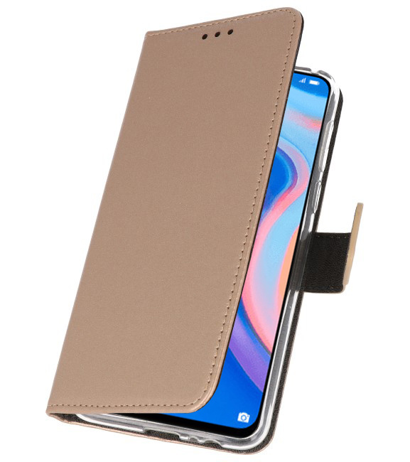 Wallet Cases Hülle für Huawei P Smart Z Gold