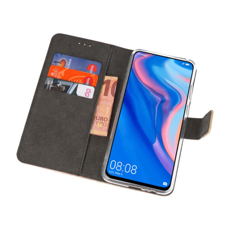 Custodia a portafoglio per Huawei P Smart Z Gold