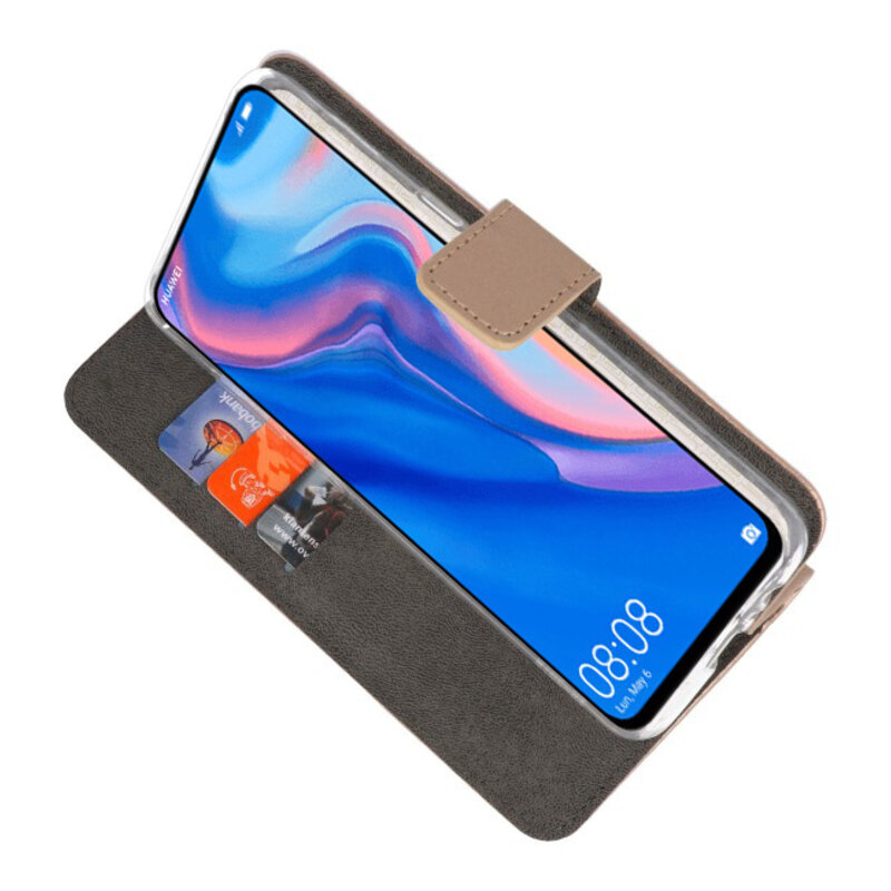 Etuis portefeuille Etui pour Huawei P Smart Z Gold