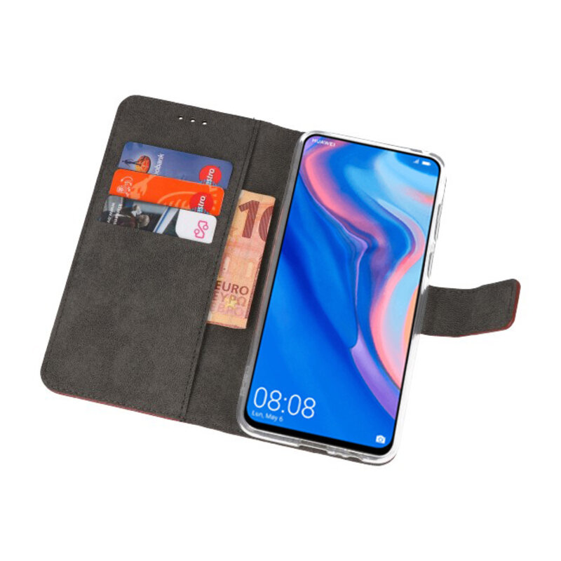 Wallet Cases Hülle für Huawei P Smart Z Brown