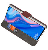 Wallet Cases Hoesje voor Huawei P Smart Z Bruin