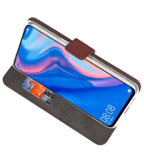 Etuis portefeuille Etui pour Huawei P Smart Z Marron