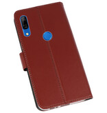 Wallet Cases Hoesje voor Huawei P Smart Z Bruin