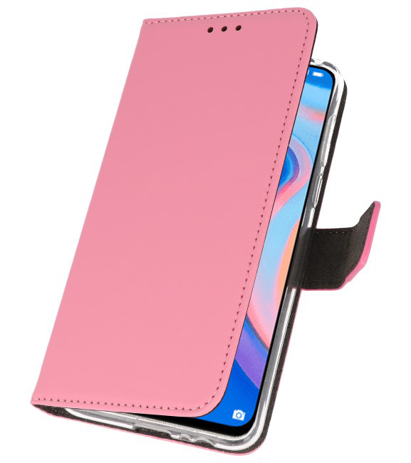 Wallet Cases Hülle für Huawei P Smart Z Pink