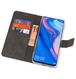 Wallet Cases Hülle für Huawei P Smart Z Pink