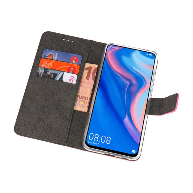 Custodia a Portafoglio per Huawei P Smart Z Rosa