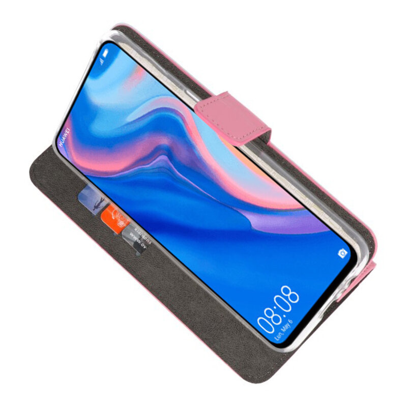 Custodia a Portafoglio per Huawei P Smart Z Rosa