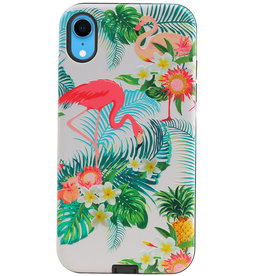 Flamingo Design Hardcase Bagcover til iPhone XR