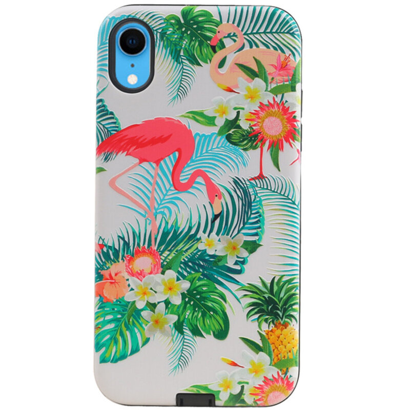Flamingo Design Hardcase Backcover voor iPhone XR